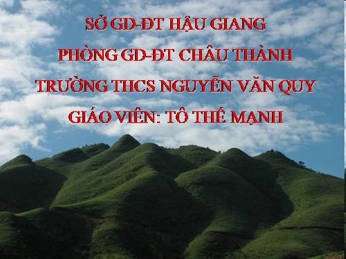 Bài 22. Tác dụng từ của dòng điện - Từ trường