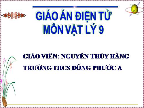 Bài 23. Từ phổ - Đường sức từ