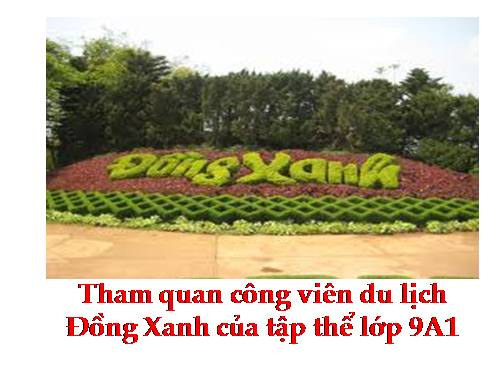 Du lịch Đồng Xanh