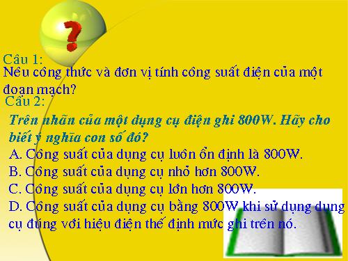 Bài 13. Điện năng - Công của dòng điện