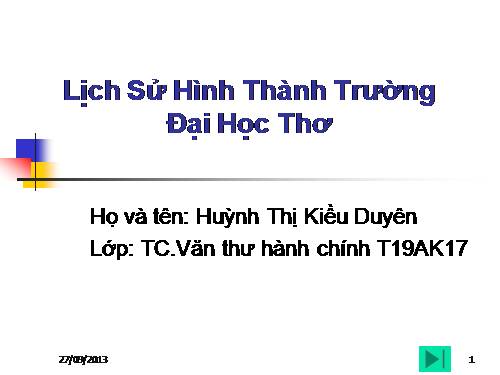 lich su hinh thanh truong DHCT