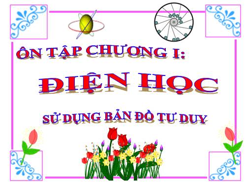 Bài 20. Tổng kết chương I: Điện học