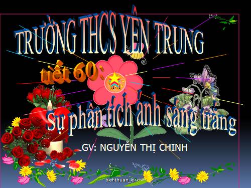 Bài 53. Sự phân tích ánh sáng trắng