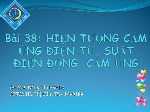 Bài 31. Hiện tượng cảm ứng điện từ