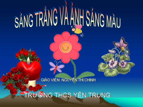 Bài 52. Ánh sáng trắng và ánh sáng màu