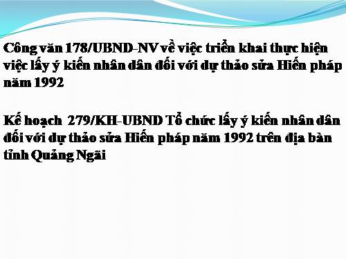 So Sanh Hien Phap 1992 va Hien Phap Hien Thoi