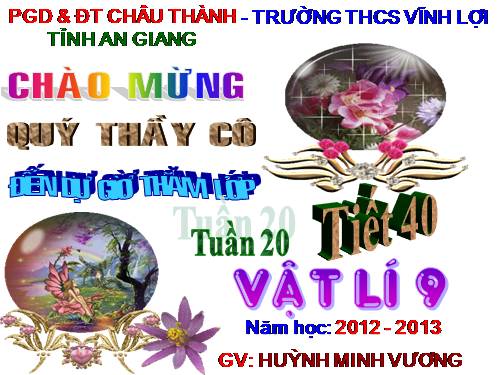 Bài 36. Truyền tải điện năng đi xa