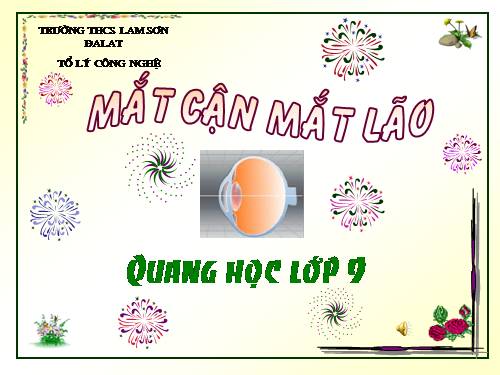 Bài 49. Mắt cận và mắt lão