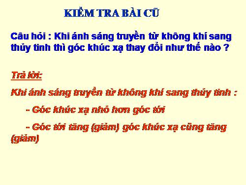 Bài 42. Thấu kính hội tụ