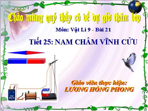 Bài 21. Nam châm vĩnh cửu