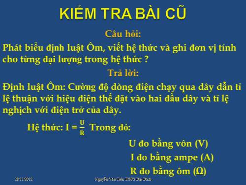 Bài 4. Đoạn mạch nối tiếp