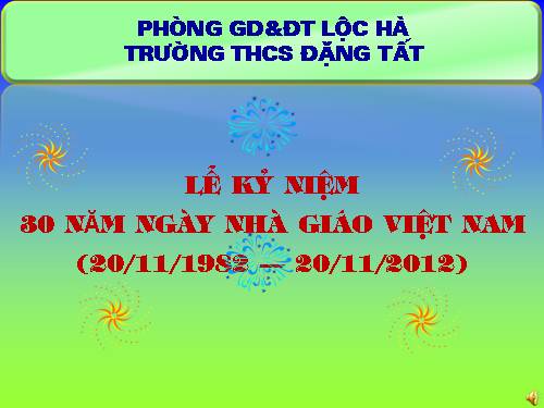 Hoạt động kỷ niệm ngày 20/11