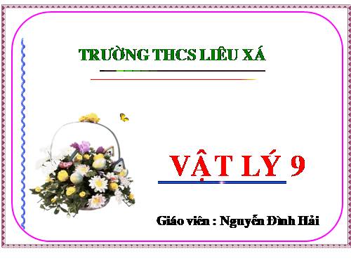 Bài 24. Từ trường của ống dây có dòng điện chạy qua