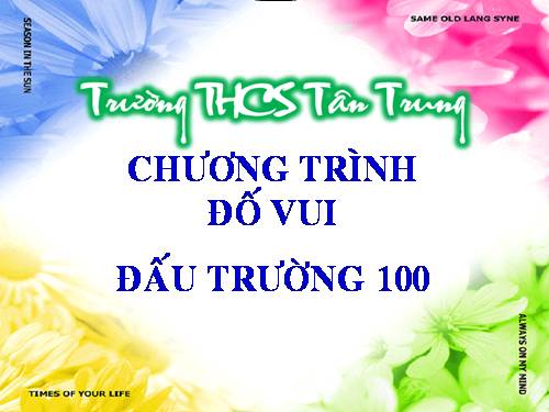 TRO CHOI CHAO MUNG 20/11