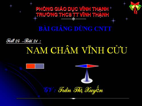 Bài 21. Nam châm vĩnh cửu