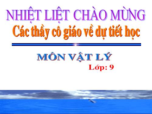 Bài 16. Định luật Jun - Len-xơ