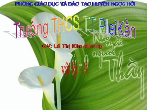 Bàl 58. Tổng kết chương III: Quang học