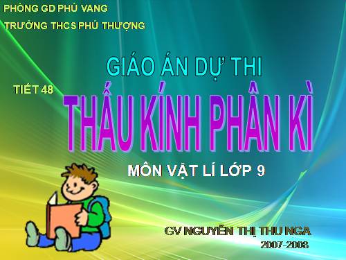 Bài 44. Thấu kính phân kì