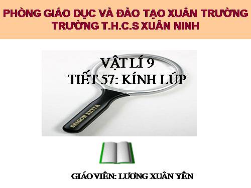 Bài 50. Kính lúp