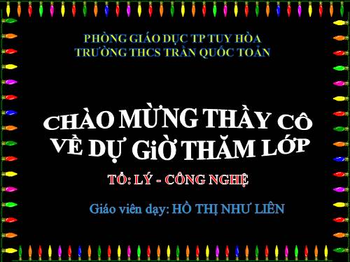 Bài 47. Sự tạo ảnh trong máy ảnh