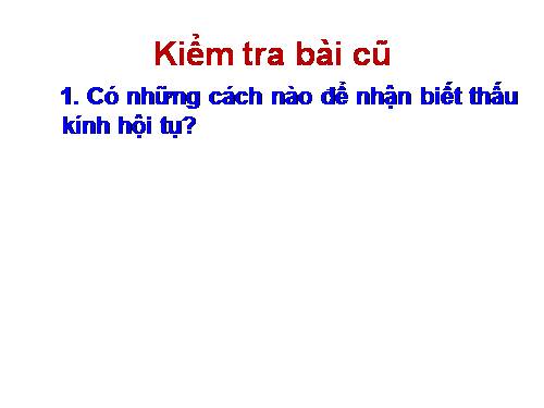 Bài 44. Thấu kính phân kì