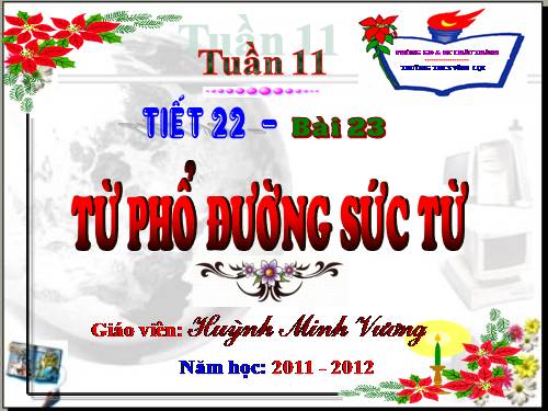 Bài 23. Từ phổ - Đường sức từ