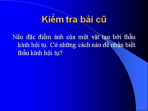 Bài 44. Thấu kính phân kì