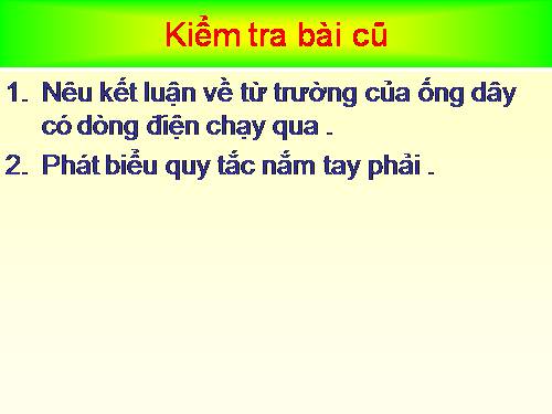 Bài 25. Sự nhiễm từ của sắt, thép - Nam châm điện