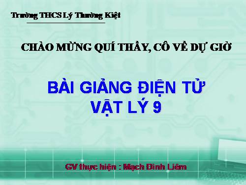 Bài 20. Tổng kết chương I: Điện học