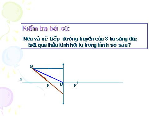 Bài 43. Ảnh của một vật tạo bởi thấu kính hội tụ