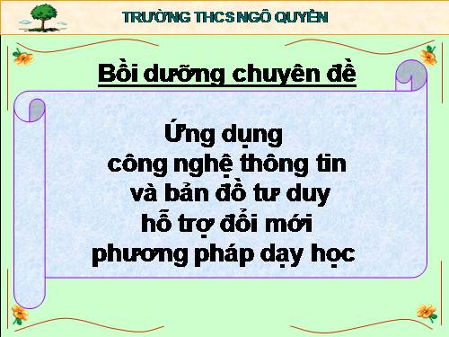 boi duong chuyen de :UNG DỤNG BDTD