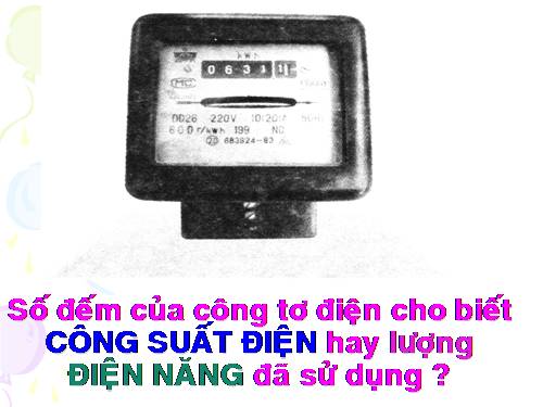 Bài 13. Điện năng - Công của dòng điện