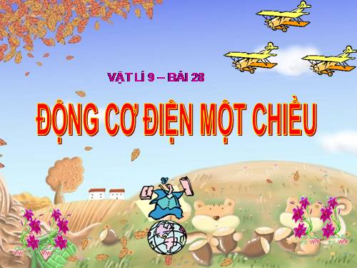 Bài 28. Động cơ điện một chiều