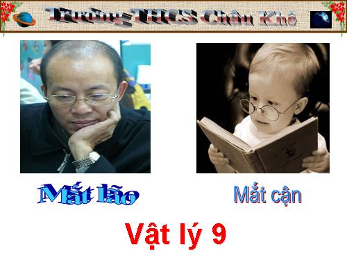 Bài 49. Mắt cận và mắt lão