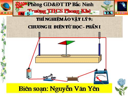 Thi nghiem ao Vat ly 9 Dien tu hoc P1 (Thi giảng)