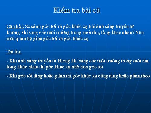 Bài 43. Ảnh của một vật tạo bởi thấu kính hội tụ