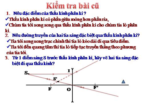 Bài 45. Ảnh của một vật tạo bởi thấu kính phân kì