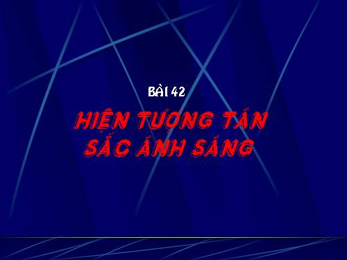 Bài 40. Hiện tượng khúc xạ ánh sáng