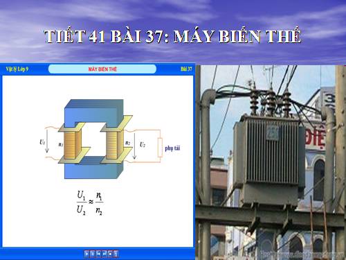 Bài 37. Máy biến thế