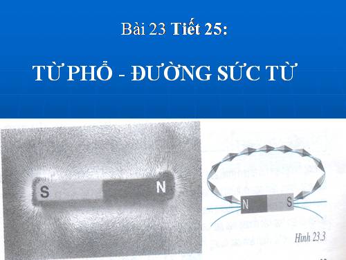 Bài 23. Từ phổ - Đường sức từ