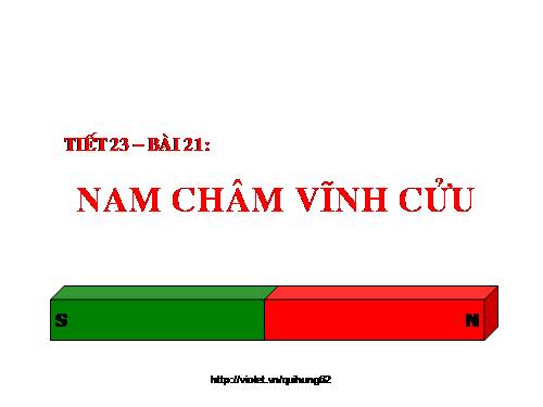 Bài 21. Nam châm vĩnh cửu