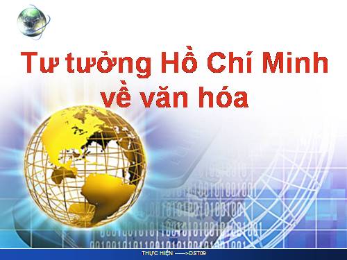 tu tuong hcm ve van hoa