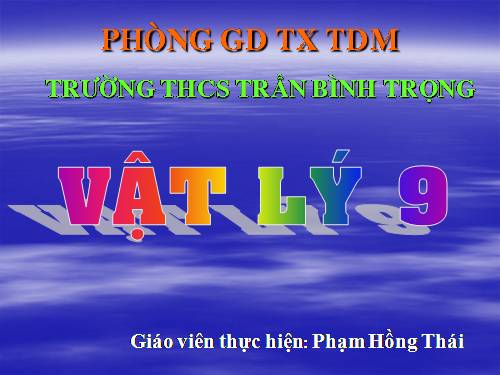 Bài 13. Điện năng - Công của dòng điện