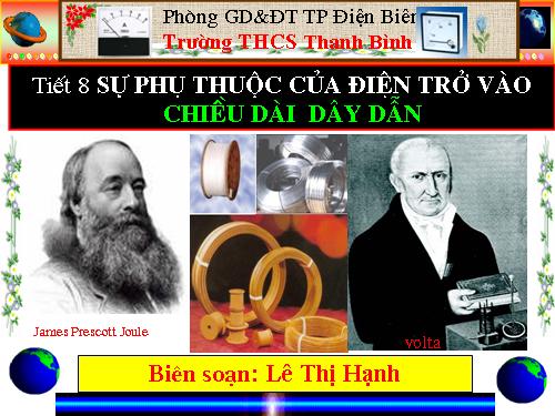 Bài 7. Sự phụ thuộc của điện trở vào chiều dài dây dẫn