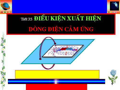 Bài 32. Điều kiện xuất hiện dòng điện cảm ứng