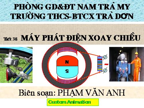 Bài 34. Máy phát điện xoay chiều