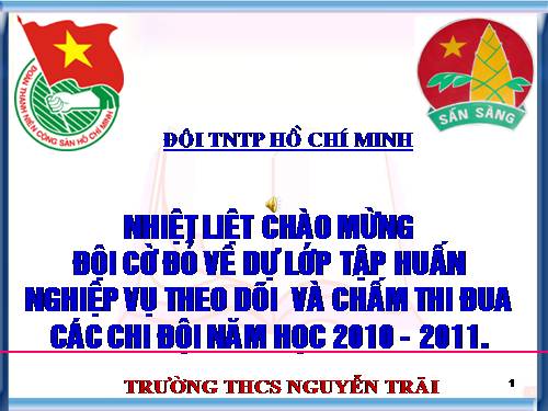 Tập huấn Đội Sao Đỏ THCS(Tham Khảo)