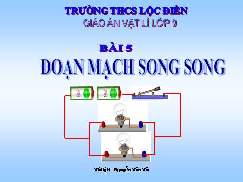 Bài 5. Đoạn mạch song song