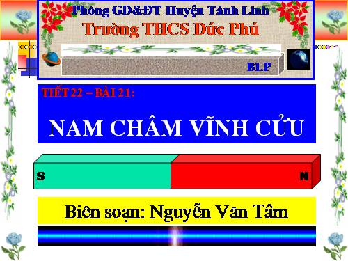 Bài 21. Nam châm vĩnh cửu