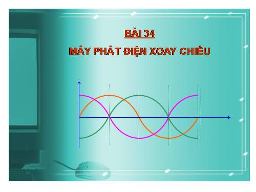 Bài 34. Máy phát điện xoay chiều